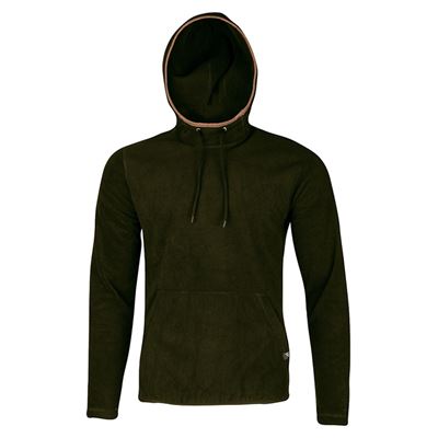 Sweat à capuche COUNTRY en molleton DARK OLIVE JACK PYKE JHOODFLCTYDO 3