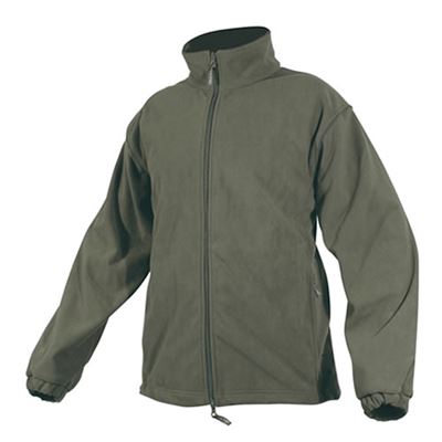 Veste FLEECE avec membrane imperméable VERTE