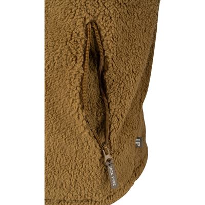 Sweat-shirt SHERPA GEN 2 polaire CAMEL SABLE JACK PYKE JJKTFLSRGEN2CAM 4