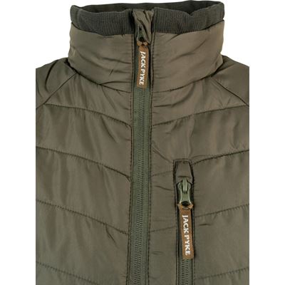 Veste HYBRID isolante VERTE JACK PYKE JJKTHYBG 5