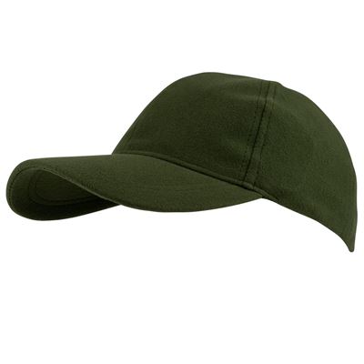 Casquette de baseball pour enfant avec visière VERTE