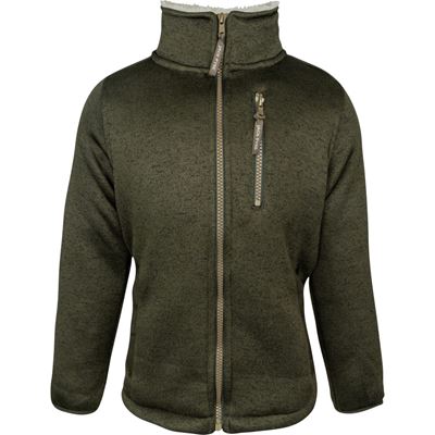 Veste enfant SCANDINAVIAN SHERPA isolante VERTE JACK PYKE JKJKTFLSCADO 8