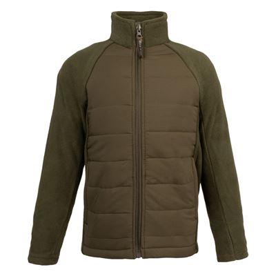 Veste enfant JUNIOR HYBRID isolante VERTE JACK PYKE JKJKTHYB 2