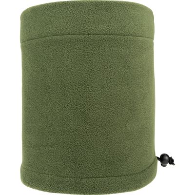 Cache-cou FLEECE avec cordon de serrage OLIV