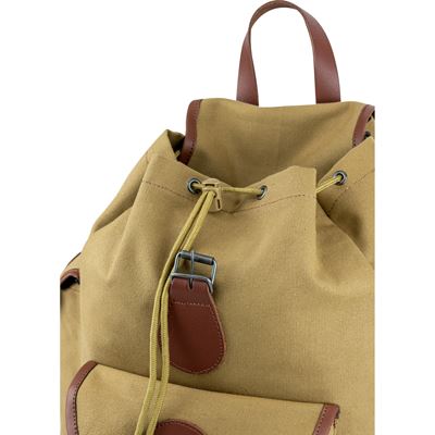 Sac à dos TRIP en toile avec accessoires en cuir SABLE JACK PYKE JPKDAYCANF 5