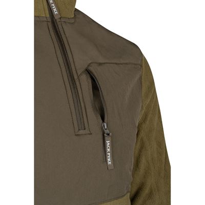 Sweat-shirt RANNOCK FLEECE PULLOVER DARK MUSTARD JACK PYKE JPULFLRANDM 8