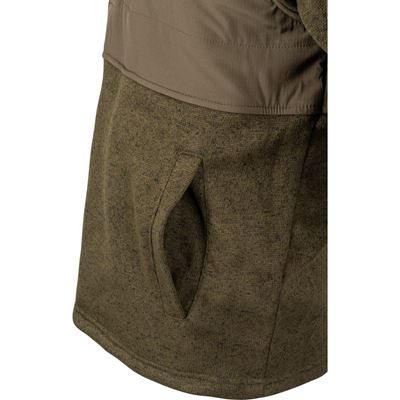 Sweat-shirt SNAP NECK en molleton VERT JACK PYKE JPULSNGRN 6