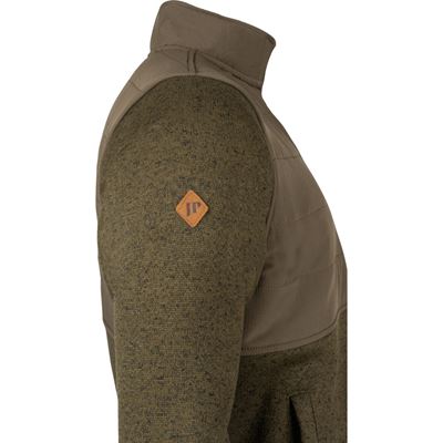 Sweat-shirt SNAP NECK en molleton VERT JACK PYKE JPULSNGRN 5