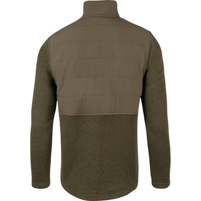 Sweat-shirt SNAP NECK en molleton VERT JACK PYKE JPULSNGRN 4