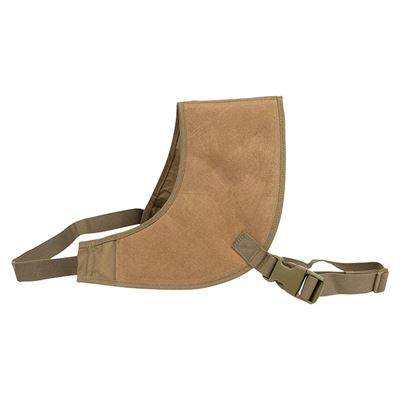 Coussin d'épaule pour crosse, avec sangle thoracique MARRON
