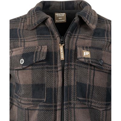 Chemise TUNDRA isolée MARRON JACK PYKE JSHIRTUNCKBRN 3