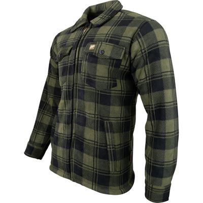 Chemise TUNDRA isolée VERTE JACK PYKE JSHIRTUNCKGRN 4