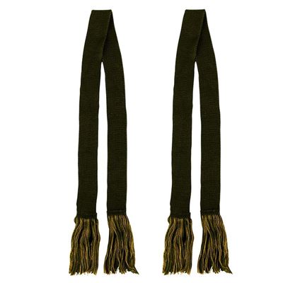 Banderoles GARTERS avec franges VERT