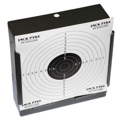 Attrape-cibles en tôle avec 10 cibles