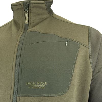 Veste ASHCOMBE TECHNICAL FLEECE VERTE JACK PYKE JTFLJKTASHG 7