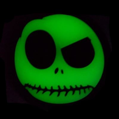 Écusson NIGHTMARE SMILEY plastique GLOW IN THE DARK ostatní JTG-BNS-GID 2