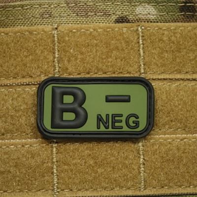 Écusson KREV B NEG plastique VERT