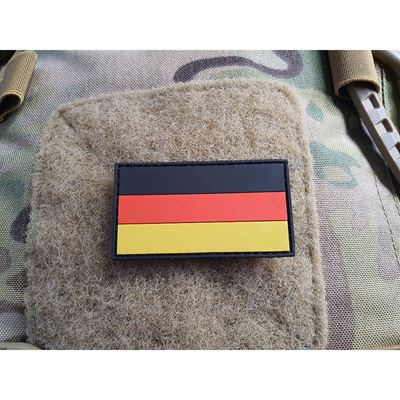 Écusson drapeau ALLEMAGNE plastique COULEUR velcro