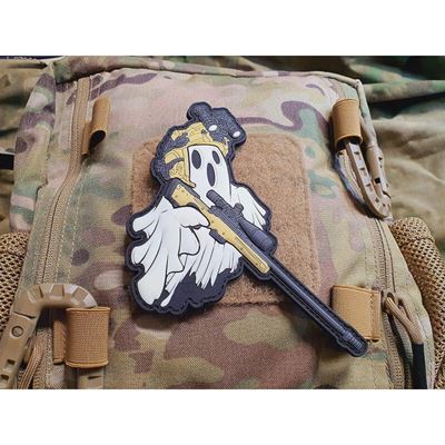 Écusson GHOST SNIPER plastique velcro GLOW IN THE DARK
