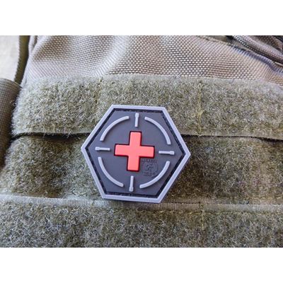 Écusson MEDIC RED CROSS en plastique velcro