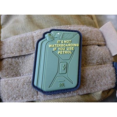 Écusson WATERBOARDING plastique velcro