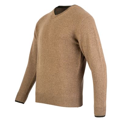 Pull ASHCOMBE à encolure en V en laine d'agneau BARLEY JACK PYKE JVNECASHBAR 4