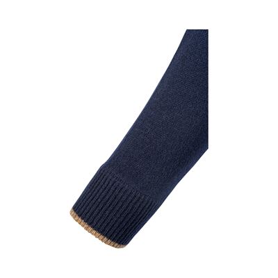Pull ASHCOMBE à encolure en V en laine d'agneau BLEU JACK PYKE JVNECASHNAV 6
