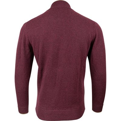 Pull ASHCOMBE avec fermeture éclair en laine d'agneau PLUM JACK PYKE JZKNITASHPL 3