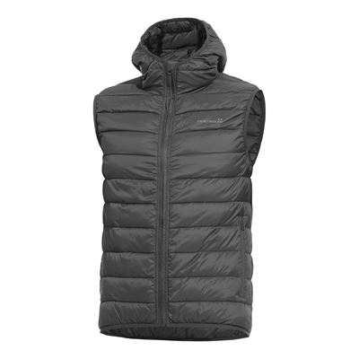 Gilet AURORA isolé avec capuche CINDER GREY