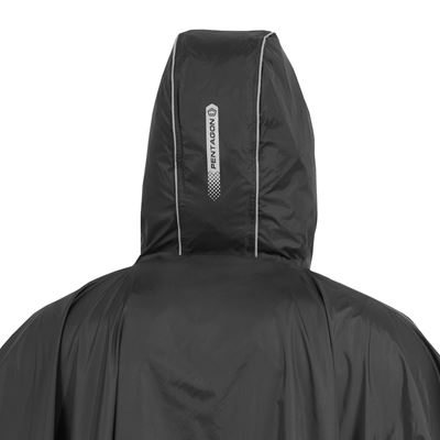 Poncho imperméable CLOUDBURST NOIR PENTAGON K07018-01 4