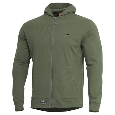 Sweat à capuche AGIS VERT
