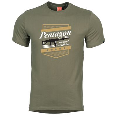 T-shirt A.C.R. PENTAGON tactical tradition VERT