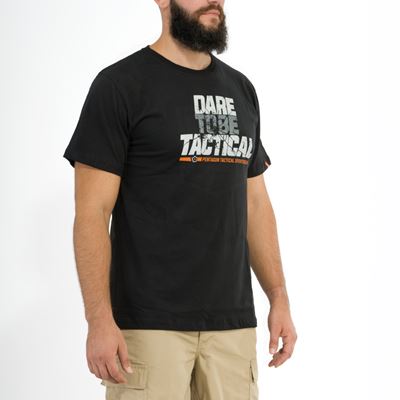 T-shirt DARE TO BE TACTICAL NOIR PENTAGON K09012-DT-01 2