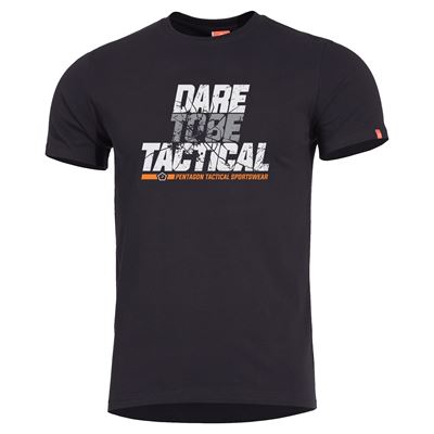 T-shirt DARE TO BE TACTICAL NOIR