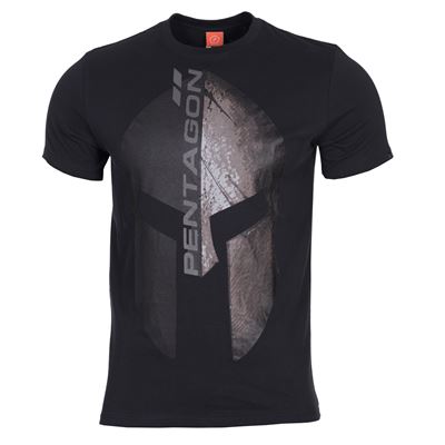 T-shirt SPARTAN ETERNITY PENTAGON NOIR