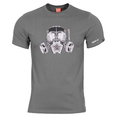 T-shirt masque à gaz WOLF GREY