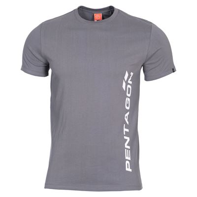 T-shirt PENTAGON VERTICAL WOLF GREY