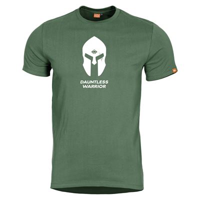 T-shirt SPARTAN HELMET VERT