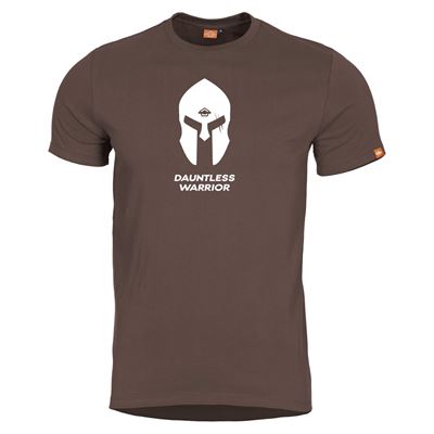 T-shirt SPARTAN HELMET TERRA BROWN