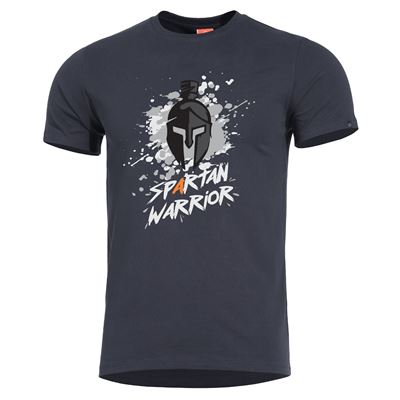 T-shirt SPARTAN WARRIOR NOIR