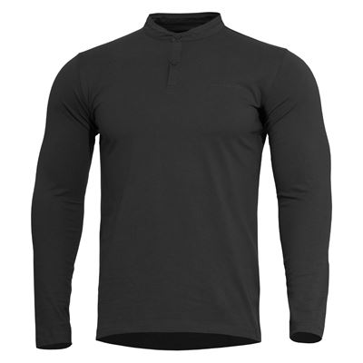 T-shirt ROMEO HENLEY 2.0 manches longues NOIR