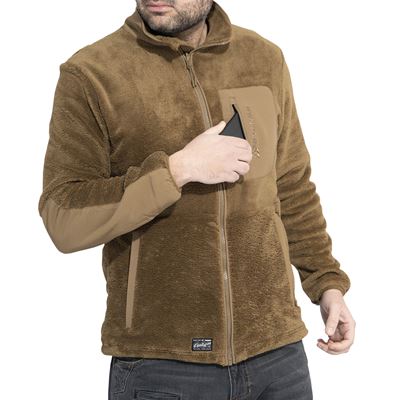 Sweat-shirt GRIZZLY FULL-ZIP COYOTE PENTAGON K09030-03 5