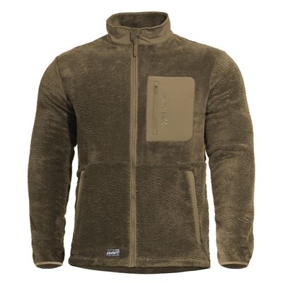 Sweat-shirt GRIZZLY FULL-ZIP COYOTE