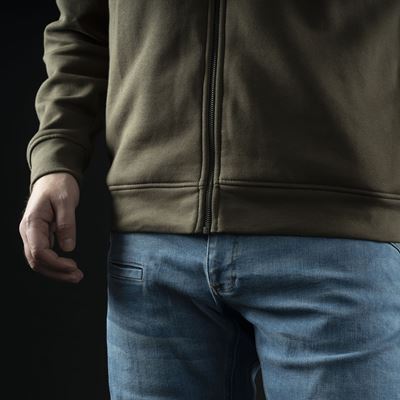 Sweat-shirtà col montant et fermeture éclair RAL 7013 PENTAGON K09052-06E 6