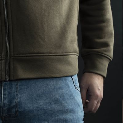 Sweat-shirtà col montant et fermeture éclair RAL 7013 PENTAGON K09052-06E 4