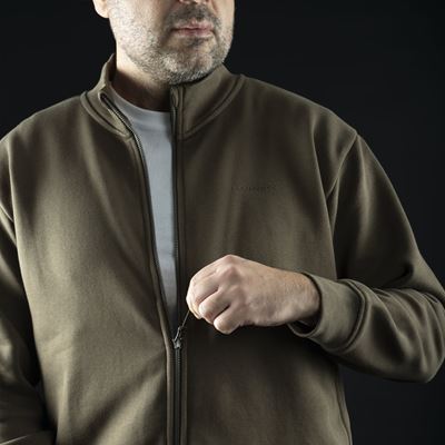 Sweat-shirtà col montant et fermeture éclair RAL 7013 PENTAGON K09052-06E 3