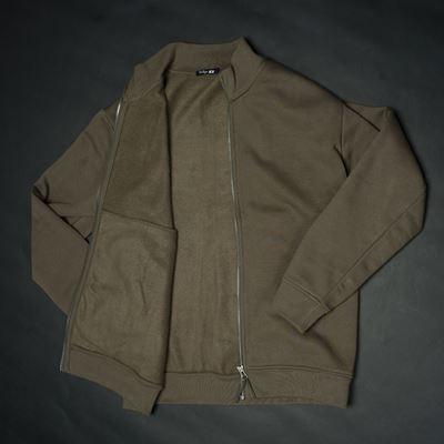 Sweat-shirtà col montant et fermeture éclair RAL 7013 PENTAGON K09052-06E 2