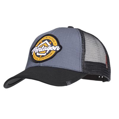 Casquette avec filet logo PENTAGON GRIS/NOIR