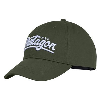 Casquette COMPETITOR BB CAP avec inscription PENTAGON brodée OLIVE GREEN