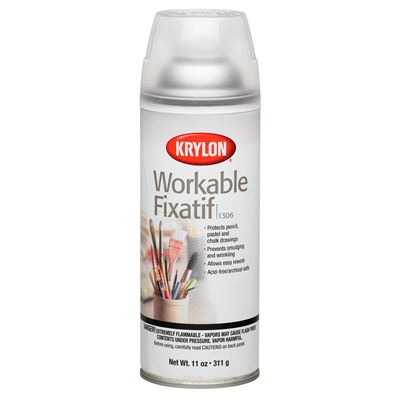 Spray fixateur KRYLON WORKABLE FIXATIF 325 ml